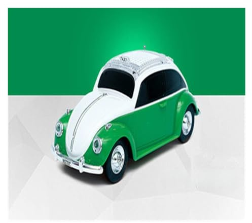 Colorida luz del TF Altavoz de subgraves Tarjeta Coche Audio inalámbrico Bluetooth Car Audio Retro la Vendimia Portátil(3)
