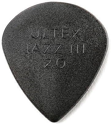 JIM DUNLOP Plektrum Ultex Jazz III 2,00mm 24 Stück