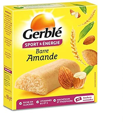 Gerblé - Barre amande - 6 sachets nomades x 25 grammes ( 150 g )