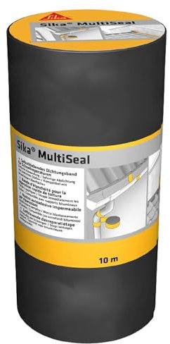 SIKA - Multiseal, Grigio-Verde - Nastro sigillante bituminoso tagliabile - Riparazione di tetti e coperture - Impermeabilizzazione - Rotolo da 300mm X 10m