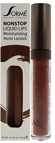 Sorme Cosmetics Nonstop Moisturizing Matte Liquid Lipstick - 270 Delight For Women 0.126 oz Lipstick