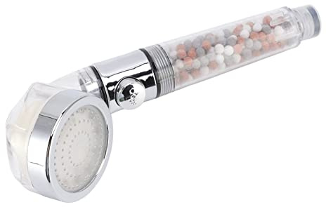 HEEPDD Soffione Doccia a LED, soffione Doccia Portatile a Risparmio idrico con Design One Touch per Acqua purificata per Bagno