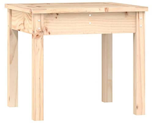 vidaXL Gartenbank, Sitzbank Lattenrost-Design, Holzbank Bank für Garten Terrasse Balkon, Parkbank Massivholzbank Gartenmöbel, Massivholz Kiefer