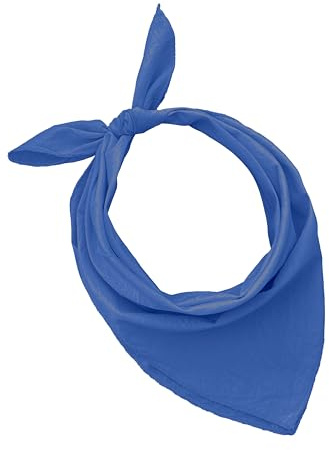 Bandana-Set aus 100 % Baumwolle, 3/5/10 Stück, für Damen, Herren, Kinder, Unisex, einfarbig und/oder Paisley-Muster, Ref. A644, Set 1 pz