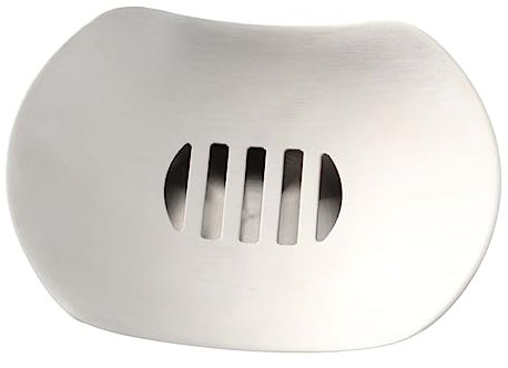 Stainless Steel Soap Holder Dual-layer Silver Soap Dish