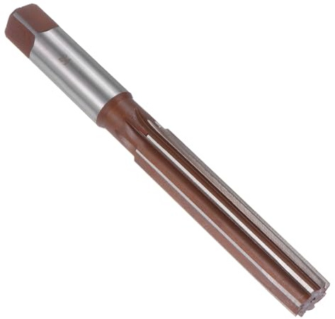 QUARKZMAN Handreibahle 24mm H8 Metrische Reibahle Bohrer gerade Nuten | 9SiCr Legierter Stahl, Für Metall Holz Loch Reiben, Schneidwerkzeug