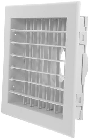 Holibanna Ventilación De Aire Acondicionado Central Cubierta Redonda Diseño De Alta Eficiencia Ideal Para Hogar y Oficina