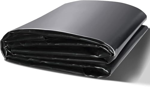 unmjgybc Lámina Estanque 4x46m Pond Liner Flexible Membrana de Piscina de Jardín Lona para Estanque Lona para Estanque Duradero Lámina Estanque Flexible
