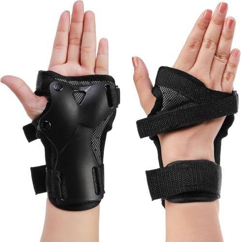Herren Damen Inliner Handgelenkschoner Handschutz Protektoren Erwachsene Schutzausrüstung Handgelenkschützer für Skateboard, Snowboard, Skating