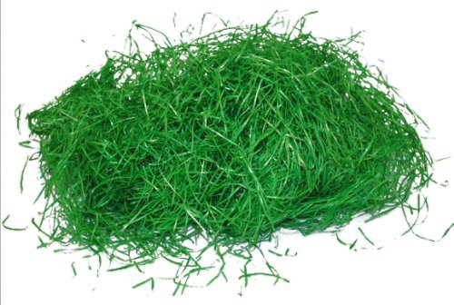 alles-meine.de GmbH Ostergras grün - großer Beutel für das Osternest Holzwolle Osterei Deko Dekoei
