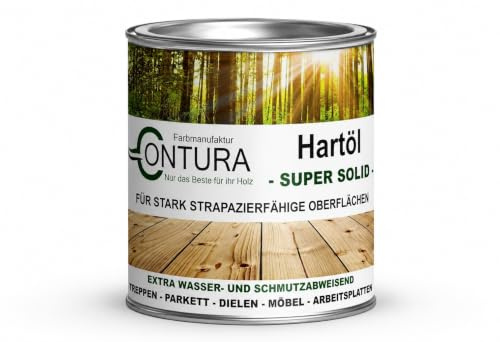 Holzschutz Holzöl HARTÖL Möbelöl Pflegeöl Holz- Möbel- Öl Arbeitsplattenöl 375ml. Super Solid