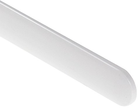 White UPVC End Cap for 23mm Laminated Window Board Double-Ended Window Cill Sill Trim