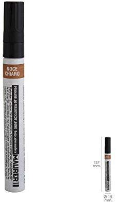 MAURER 2342800 Pennarello professionale per ritocco del legno color noce chiaro