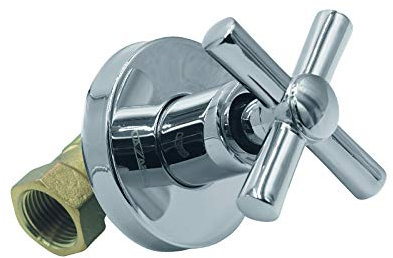 Unterputzventil für Bad und Küche Wandventil Absperrventil UP Abstellventil Bad Zoll 1/2 Schnellverschluss Sicherheitsventil