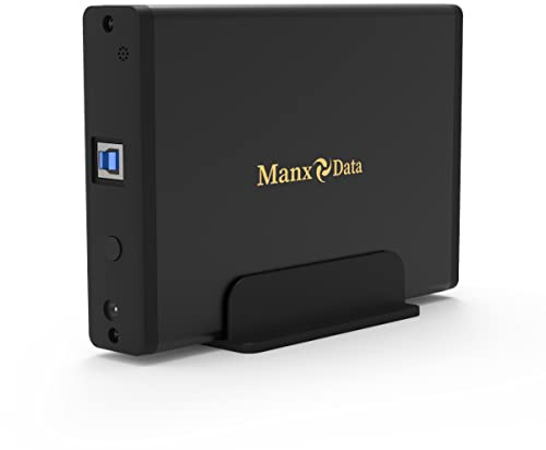 ManxData 4TB USB 3.0 Externe Festplatten für Xbox ONE/PS4/Fenster PC/Mac, Schwarz