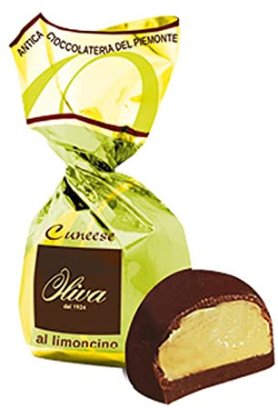 Praline Oliva Cuneese Cioccolato Fondente Ripieno Limoncino 1 Kg Limoncello
