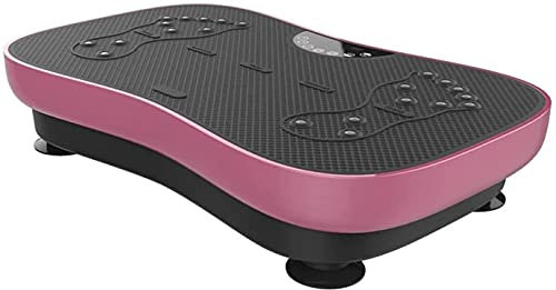 Placa de vibración para ejercicio Hine con control remoto, plataforma de entrenamiento en casa, equipo de entrenamiento para pérdida de peso, tonificación, carga máxima de 300 libras, placa de