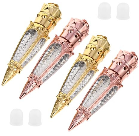 BELLIFFY 10 Pièces Récipient Pour Brillant à Lèvres Sous-bouteille Pour Lèvres Tube De Gloss Vide Forme De Radis Rechargeable Pour Et Soin à Lèvres