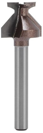 Nut- und Feder-Fräser, 6 Mm Schaft, Industrieller Bogenbiege-Fräser der Güteklasse R8, Integrierter Fräser, Plattenfräser, Bogenbiege-Fräser für Holzschublade, Fenster, Schrank