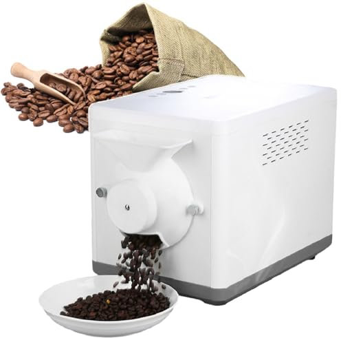 TorréFacteur à Café éLectrique 1600 W - Capacité De 1500 G Pour La TorréFaction Des Grains De Café à Domicile - TempéRature RéGlable (212-482 ℉) - Pour Noix,Arachides,Noix De Cajou Et ChâTaignes,110V