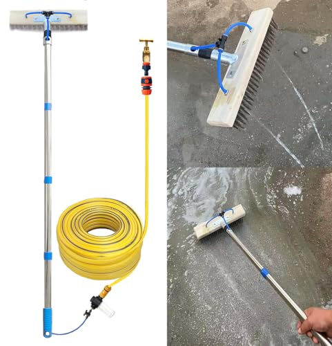 patio brush wire brush stiff broom outdoor garden broom yard brush