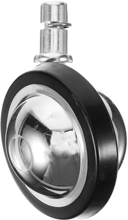 Artibetter Caster Wheels for Salon Chair Office Chair Wheels Replacement for Carpet and Hard Floor Swivel