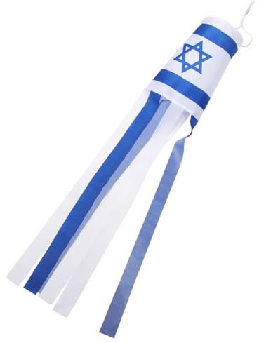FUTUREORYY Drapeau D'israël Décoratif De Jardin, Ornement De Festival Extérieur, Tissu Résistant à La Décoloration, Taille, Décoration Pour Fêtes Et Événements Sportifs