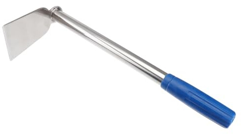 DOITOOL Houe de Jardin Acier Inoxydable Outil de Désherbage Robuste et Portable pour Plantation de Légumes et Fleurs Manche Ergonomique pour Jardinage Domestique