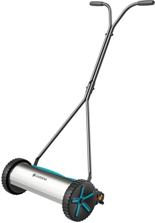 Gardena Spindelmäher Comfort 400 Cylinder Lawnmowers: Englischer Rasen, 40 cm Schnittbreite, Kabellos, Leicht zu schieben, Für Rasenflächen bis zu 250 m² (11760-20)