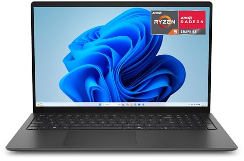 Dell 15 Ordinateur Portable D15265, FHD, AMD Ryzen 5 130, Windows 11 Home | 15,6'' FHD 60Hz, AMD Radeon Graphics, Windows 11 Home, Clavier AZERTY (Chargeur Vendu séparément)