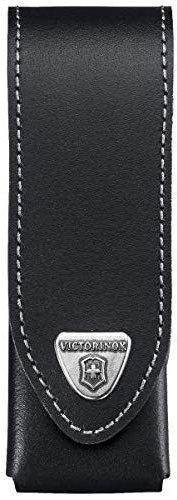 Victorinox Pochette En Cuir pour Couteaux de Poche, 3,5 Cm X 12 Cm, Noir