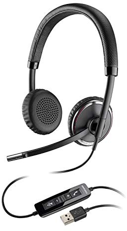 Plantronics Blackwire C520 Binaural USB Headset for PC (UC Standard Version)