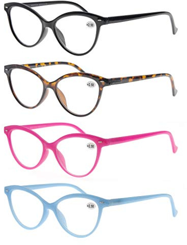 MODFANS Lunettes de Lecture Femmes (Lot de 4)