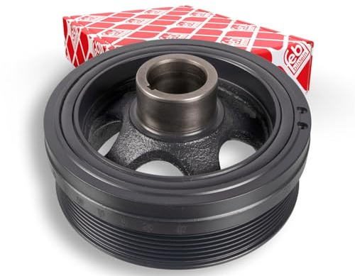 febi bilstein 171097 Riemenscheibe (entkoppelt) für Kurbelwelle, 1 Stück | Kompatibel mit: MERCEDES-BENZ C-CLASS, C-CLASS, C-CLASS T-Model, C-CLASS T-Model, CLK, CLK Cabriolet, CLS, CLS