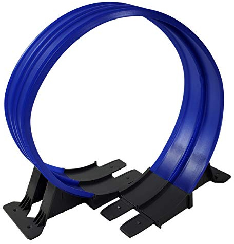 Tracer Racers Speedway Loop Add On Track Module for Blue R/C and Other 1.64 Scale Non-Slot Track Sets