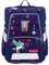 Step by Step Schulranzen-Set Space Shine „Pegasus Night Nuala“ 5-teilig, ergonomischer Tornister mit Reflektoren, höhenverstellbar mit Hüftgurt, Grundschule, 1. Klasse, 20L, lila-rosa, Pferd-Design