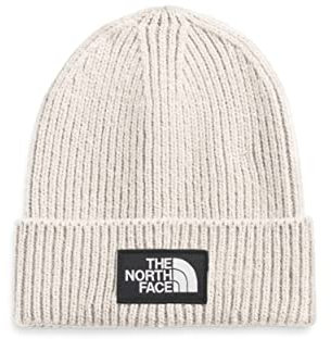 THE NORTH FACE Logo Beanie/Mütze Gardenia White Einheitsgröße