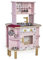 Janod Legno per Bambini Twist-Cucina a Due Lati-8 Accessori Inclusi-Forno, Manopole Girevoli, Piastra Sonora-dai 3 Anni, J06616, Colore Pink, Medium