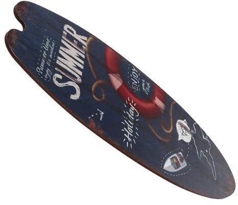 LIFKICH Surfbrett Aus Holz Für Wanddeko Strandparty-dekoration Tischdekoration Badezimmer-schild Sommer-stranddekor Für Innen Und Außen