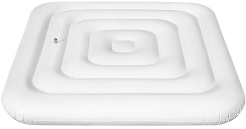 Whirlpool-Abdeckung aufblasbare Whirlpool-Abdeckung 53 in Quadratwähler-Whirlpool-Gehäuse mit schneller und einfacher Inflations- und Deflationsventil winddicht regendicht isolierter Whirlpool-Deckel
