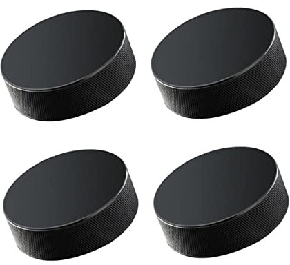 BESPORTBLE 8stücke Eishockey-Puck Aus Gummi Standard-hockeybälle Für Training Und Spiel Langlebig Für Eisbahnen Und Teichhockey Geeignet