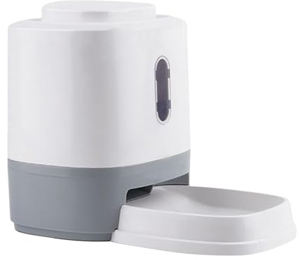 Distributore di cibo per cani – cibo automatico per animali domestici | Cat Dog Food Feeder, 1,5 l pressa automatica per gatti , per l'alimentazione lenta, giocattolo di arricchimento