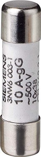 Siemens - Fusible cilindrico 10x38 20a am