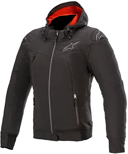 Alpinestars Stella Sektor V2 Tech Hoodie Womens Motorbike Jacket X Large Black