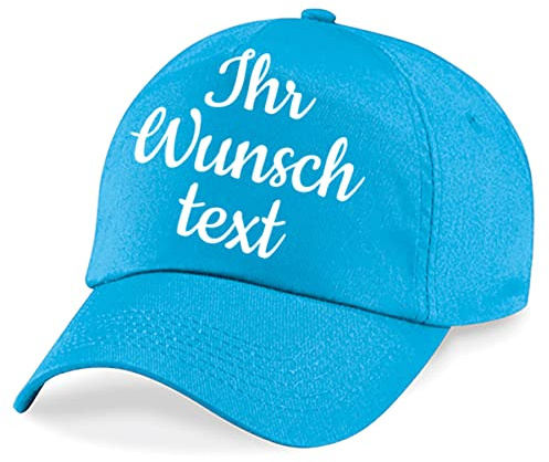 Deitert Kappe, Basecap mit Namen oder Wunschtext individuell Bestickt - über 20 Farben zur Auswahl - für Damen und Herren