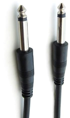 DIGITMON Câble d'instrument électrique 1/4 pour guitare électrique, basse, audio professionnel, haut-parleur, amplificateur et table de mixage 3 m