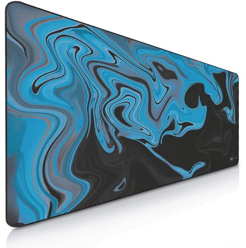 Nyfter - XXXL Liquid Gaming Mousepad 1200x600x3mm 3XL mauspad Gaming Premium Tischunterlage Large Size Wasserabweisend für Pro-Gamer