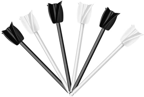 6Pcs Resin Mixer Paddles Reusable Paint Mixer Epoxy Mixer Attachment for Powerful Mixing Paint Stirrer Drill Attachment for Resin Silicone Mixing