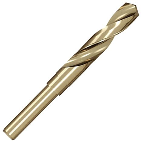 Meccion HSS-Co Foret Hélicoïdal 16.5mm Professional Forets à Métaux pour Métal et Acier Inoxydable, Standard DIN 338