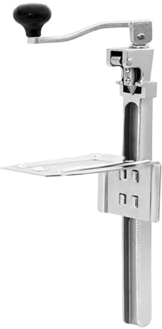 AiMaKoDo Abrelatas comercial, abrelatas manual de 18.5 pulgadas (47 cm), abrelatas industrial para latas de hasta 11 pulgadas de alto. Abrelatas manual resistente para restaurantes, bares, hoteles